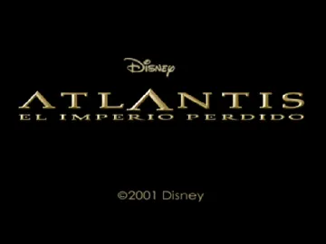 Disney Atlantis - El Imperio Perdido (ES) screen shot title